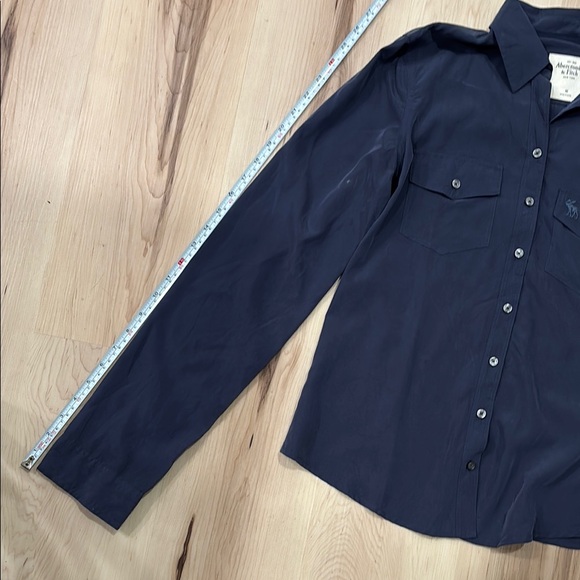 Abercrombie & Fitch Dark Blue Shirt - Picture 5 of 10